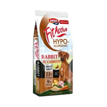 FitActive ORIGINALS Hypoallergenic Adult Light Nyúllal és Répával 15kg